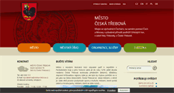 Desktop Screenshot of ceska-trebova.cz